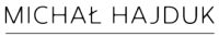 czarne logo Michał Hajduk